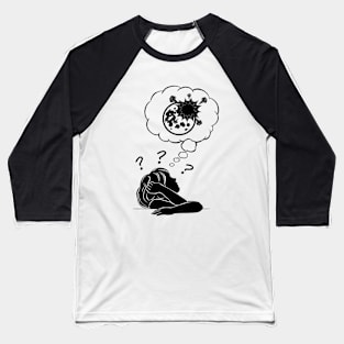 What would happen if the moon exploded? Baseball T-Shirt